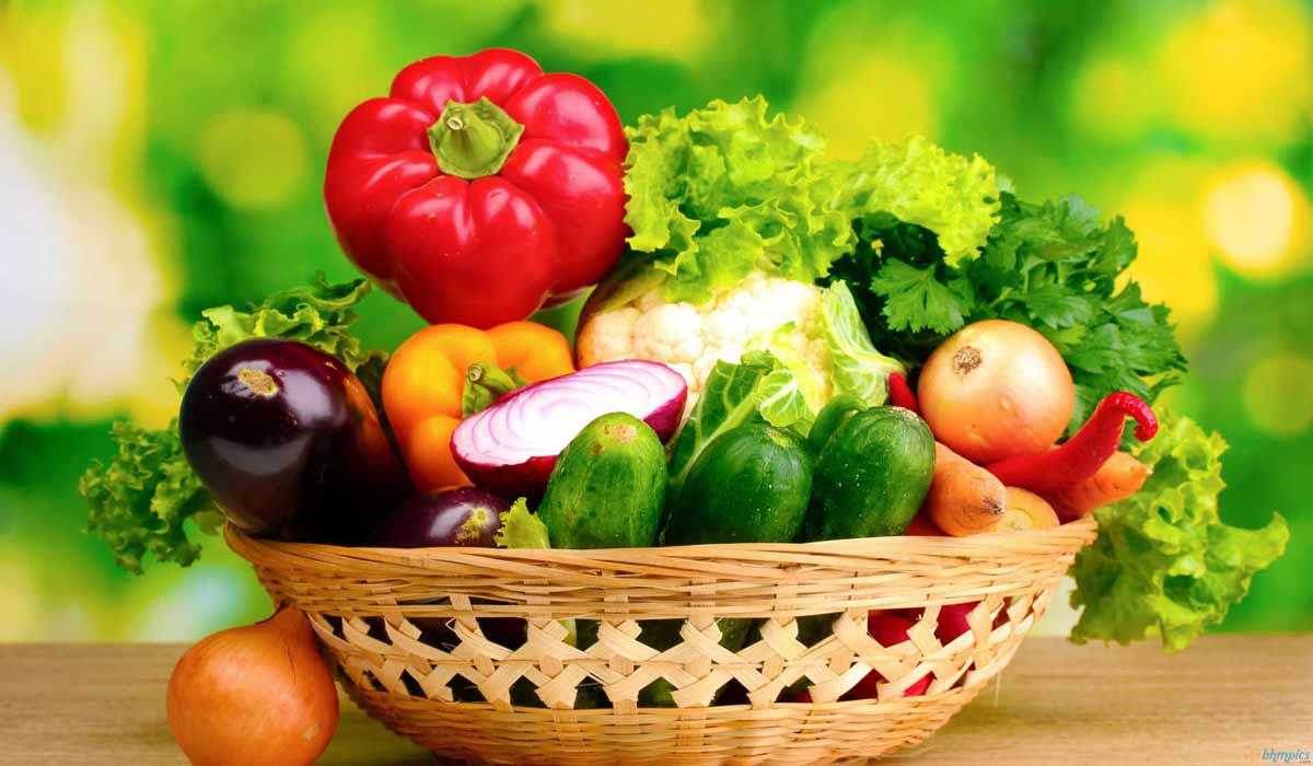Organic Vegetables Basket